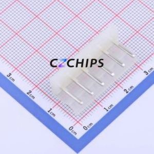 HC-5.08-6A Wire-to-Board Pin Header Through hole Component (THT),P=5.08mm Connector 1x6P 5.08mm Through Hole CH - Product Image 1