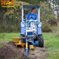 Trancheuse et accessoires de haute qualité pour tracteur de tracteur, Machine à laver pour pelle, rail à glissement, accessoire de bricolage