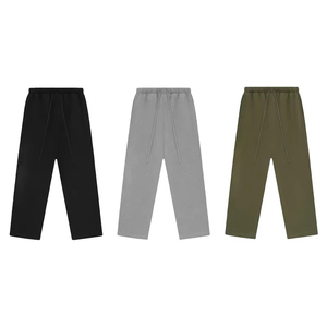Conjunto de Pantalones Deportivos Relajados E22ENT1A1, Algodón Unisex, Marca de Moda <span class=keywords><strong>ESSS</strong></span>, Pantalones de Alta Calidad, Precio al por Mayor - Product Image 1