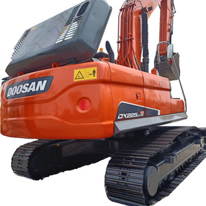 รถขุดตีนตะขาบ Doosan DX225LC-9C ขนาด 22 ตัน เครื่องยนต์ไฮดรอลิก อุปกรณ์ก่อสร้างสำหรับงานหนัก - Product Image 1