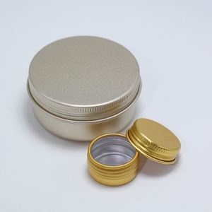 5ml 10ml 20ml 30ml 50ml 60ml 80ml 100ml 150ml 200ml Round Aluminum Cosmetic Tin Container Metal Aluminum Jar - Product Image 2