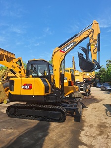 Mini-excavatrice Sany SY55u d'occasion de 5 tonnes avec moteur japonais, machine multifonctionnelle, excavatrice Sany SY55u à vendre - Product Image 5