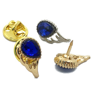 Cá Nhân Kẽm Hợp Kim Cứng Vàng Rỗng Vòng Men Ve Áo Kim Loại Biểu Tượng Tùy Chỉnh Phù Hiệu Pin Nút - Product Image 3