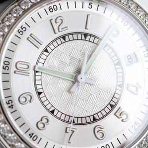 Reloj Cronógrafo de Lujo para Hombre 2025, 41 mm, Acero Inoxidable, Correa de Cuero Genuino, Cristal de Zafiro, Resistencia al Agua de 30 bar - Product Image 3