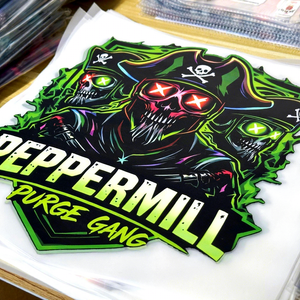 Adesivi Stampati su Pellicola DTF in PET <span class=keywords><strong>per</strong></span> Abbigliamento con Marchio Personalizzato, Disegni Termoadesivi Lavabili a Caldo <span class=keywords><strong>per</strong></span> T-Shirt - Product Image 1