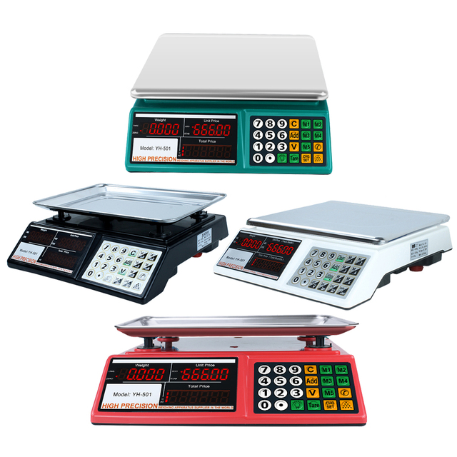 FOREVER SCALES Price Computing Scale 30kg Calibration Electronic Scale Acs