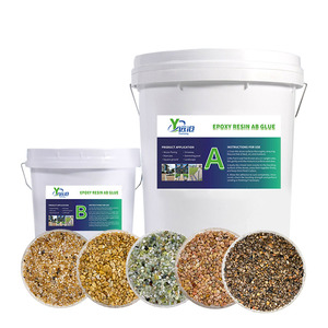 Adhésif époxy AB sans solvant à séchage rapide pour revêtement de sol en béton, résistant à l'eau et aux produits chimiques - Product Image 1