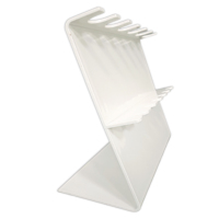 Support de micropipette linéaire en plastique de haute qualité pour instruments de laboratoire, type Z, support de pipette médical pouvant contenir jusqu'à 6 pipettes