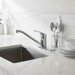 acqua in acciaio inossidabile 304 argento rubinetti da cucina flessibili estraibile miscelatore da cucina rubinetto per lavello - Product Image 6