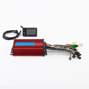Kit WXGN201 rouge à 12 tubes, écran couleur WXGN201 + kit contrôleur 12 tubes, 36V/48V/60V/72V, 1000W universel pour vélo électrique L889 - Product Image 2