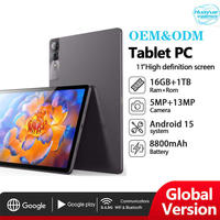 Nueva Tablet de 11 Pulgadas con Pantalla Capacitiva 1680x1050, Procesador Qualcomm de 1.5GHz, Wi-Fi y GSM para Negocios y Entretenimiento, Android 14