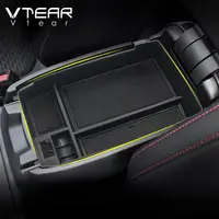 Vtear फोर्ड फोकस 3 के लिए कार armrest बॉक्स कंटेनर धारक कार-स्टाइलिंग सम्मिलित करें ट्रे की छवि सुरक्षात्मक सामान सजावट ऑटो