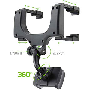 <span class=keywords><strong>Support</strong></span> de téléphone portable ou rétroviseur de <span class=keywords><strong>voiture</strong></span>, compatible avec <span class=keywords><strong>Samsung</strong></span> Note 10 9 8 Galaxy S10 S9 <span class=keywords><strong>S8</strong></span> Apple iPhone 11 Pro Max XS - Product Image 3