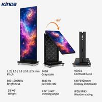 Panel de Video LED Portátil para Interiores y Exteriores, Pantalla LED Personalizada con Control Wifi 4G, P1.8 P2 P2.5, Gran Venta