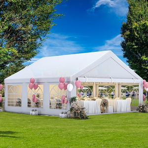 Tentes de réception en aluminium pour événements, structure en PVC blanc, pour mariages, banquets, fêtes, capacité 50, 100, 300, 800, 1000 personnes - Product Image 2