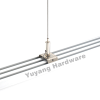 Système de suspension au plafond Kit de suspension de lumière Pince à câble pour éclairage