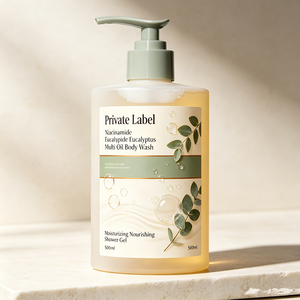 <span class=keywords><strong>Gel</strong></span> Douche Hydratant et Nettoyant pour le Corps en Marque Blanche, Formule Douce Hypoallergénique Unisexe, Soulage la <span class=keywords><strong>Peau</strong></span> Sèche - Product Image 6