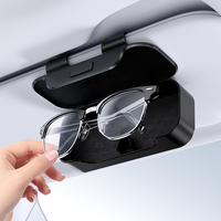 Boîte de rangement pour lunettes de soleil YECAI, entièrement fermée, anti-poussière, porte-lunettes de voiture, compatible avec BYD Toyota Honda Ford