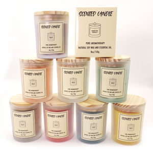 Hot Selling Luxury Home Wedding Decorative <b>Gift</b> <b>Set</b> Travel Tin <b>Candles</b> with Dried Flower & Soy Wax <b>Scent</b> for Christmas - Product Image 5