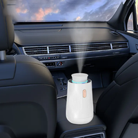 Diffuseur d'arômes pour voiture, parfum, fragrance, diffuseur intelligent de luxe pour voiture, rechargeable par USB, diffuseur d'air sans eau, rafraîchisseur d'air pour voiture