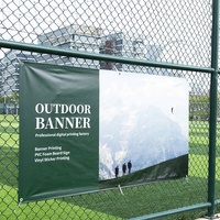 Chine Vente en gros Promotion PVC Flex vinyle toile UV impression numérique publicité personnalisée bannière de drapeau extérieur