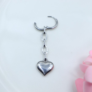 Bijoux d'anime, accessoires, boucles d'oreilles en acier inoxydable en forme de cœur, <span class=keywords><strong>Death</strong></span> <span class=keywords><strong>Note</strong></span> - Product Image 4