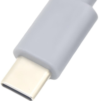 Cable de Fibra Óptica Coaxial OTG Micro Mini USB B Macho a Tipo C de Alta Velocidad con Cubierta de PVC para Altavoz y Micrófono