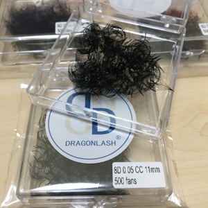 ขนตาปลอมสำหรับต่อขนตาหนา0.05มม. ทำด้วยมือ CC - Product Image 1