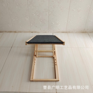 Pet Ladder Folding <b>Car</b> <b>Ramp</b> 90x34x5cm <b>Wood</b> For Dogs And Cats Adjustable Levels - Product Image 1