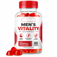 Complément alimentaire pour hommes en gommes, libido, vitalité, durée prolongée au lit, produit très vendu, amélioration masculine