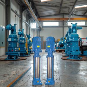 Bomba de Agua Centrífuga Industrial Multietapa de Alta Calidad y Gran Resistencia en Venta - Product Image 2