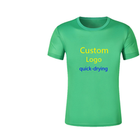 T-shirt décontracté de fitness personnalisé en polyester 100 %, taille européenne extra large, impression de logo unie, directement de l'usine, personnalisez votre logo