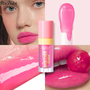 Nouvel Huile à Lèvres Couleur Bonbon Effet Cristal Gelée Hydratant Repulpant pour Rouge à Lèvres Sérum Transparent Repulpeur de Lèvres Teinté Soin des Lèvres Cosmétique - Product Image 2
