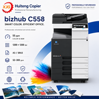 Photocopieur de bureau A3 remis à neuf pour imprimantes et copieurs Konica Minolta Bizhub C558 558, photocopieur couleur