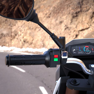 Poignée de chauffage électrique de moto vtt, pour TRIUMPH <span class=keywords><strong>675</strong></span> aytona street triple <span class=keywords><strong>rx</strong></span>, guidon de motocyclette, poignées chauffantes à la main - Product Image 6