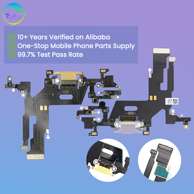 Dock Connector USB Charger Board Charging Port Flex Cable Assembly Replacement for iPhone 11