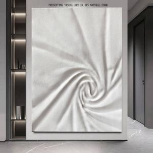 Pintura Abstracta Personalizada Estilo Wabi Sabi, Arte Mural para Hotel, Textura 3D Hecha a Mano, Pintura Abstracta Moderna en Lienzo Grande para el Hogar - Product Image 2