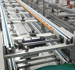 Factory Direct Adjustable Speed Double Speed Chain Conveyor Aluminum Profile Pallet <b>Transport</b> System Stainless Steel Modular New - Product Image 3