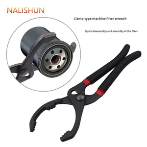 10 pouces/12 pouces outils de réparation et d'entretien automobiles clé à <span class=keywords><strong>filtre</strong></span> à <span class=keywords><strong>huile</strong></span> outil de démontage <span class=keywords><strong>pince</strong></span> <span class=keywords><strong>filtre</strong></span> grilles à <span class=keywords><strong>huile</strong></span> clé - Product Image 4