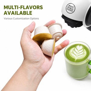 แคปซูลชาเขียวมัทฉะคุณภาพสูง เกรดพิธีกรรม ใช้ได้กับเครื่อง Dolce Gusto รับผลิตแบรนด์ส่วนตัวและราคาขายส่ง - Product Image 1