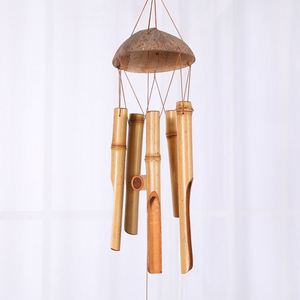 <b>Bamboo</b> Wind Chimes Wind Bell Chimes <b>Craft</b> for Outdoor Garden Patio Home Decoration Zen Meditation Vintage Chord Blacony Yard - Product Image 1