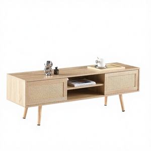 Envío Gratuito, Mueble de TV de Ratán Resistente, Estilo Rústico Moderno, Muebles de Salón para Apartamento, Marca Pindel Handicraft - Product Image 3