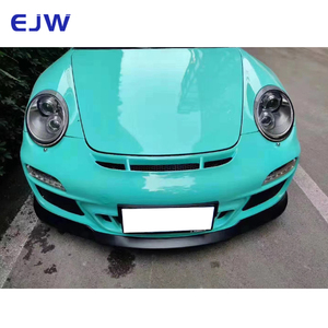Pour Porsche Carrera <span class=keywords><strong>911</strong></span> <span class=keywords><strong>997</strong></span> Kit de carrosserie spécial voiture GT3 <span class=keywords><strong>Type</strong></span> fibre de carbone FRP jupe latérale becquet pare-chocs avant et arrière - Product Image 3