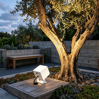 Projecteur LED d'extérieur étanche IP66 en aluminium avec certificats CE, RoHS, SAA pour jardin, pelouse, allée, arbre, paysage, spot réglable