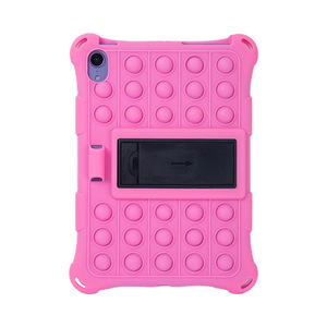 Funda Protectora de Silicona Colorida Anticaídas para <span class=keywords><strong>iPad</strong></span> <span class=keywords><strong>Mini</strong></span> 6 con Soporte y Ranura para Lápiz - Product Image 2
