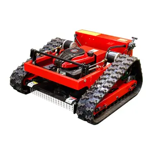 Cortacésped robot GPS automático con motor de gasolina de precio súper bajo para cortar césped cortacésped con control remoto a la venta