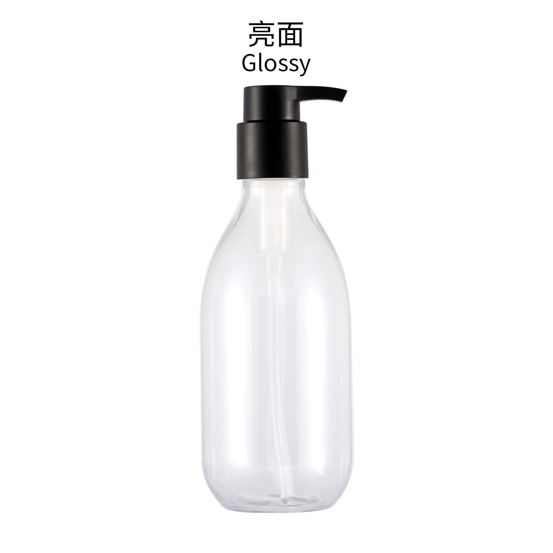 Flacon Transparent F Pompe Noire