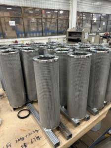 Tùy chỉnh thép không gỉ lọc màn hình liên tục Wedge dây giỏ lọc xi lanh ống nước sâu cũng màn hình giỏ - Product Image 3