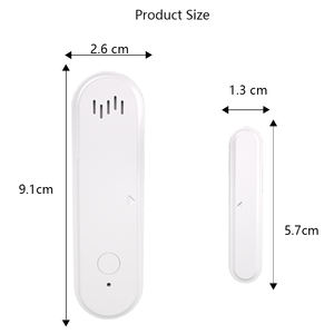 WALE Tuya 스마트 WIFI 마그네틱 도어 센서 창 열기/폐쇄 감지기 APP 알림 경고 보안 경보 센서 - Product Image 6