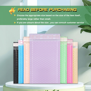 Mẫu miễn phí kết dính mạnh mẽ bong bóng Túi bưu phẩm biểu tượng tùy chỉnh Poly bong bóng bưu phẩm cho điện thoại di động vận chuyển <span class=keywords><strong>PE</strong></span> nhựa độn - Product Image 2